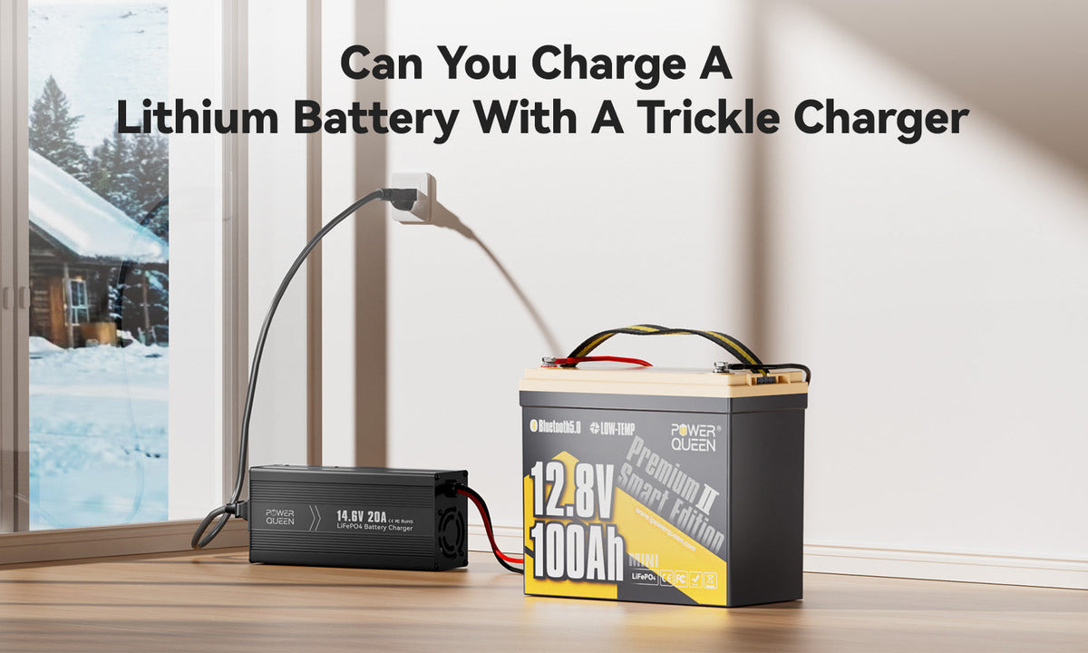 Can You Charge A Lithium Battery With A Trickle Charger