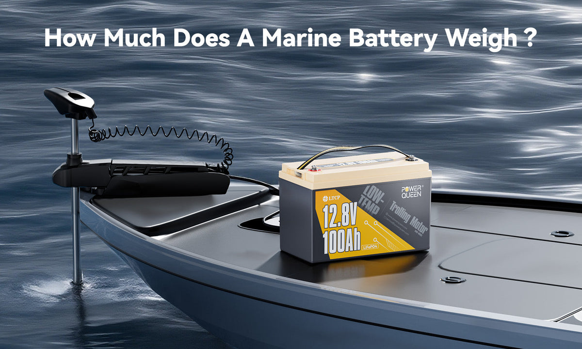 How Much Does A Marine Battery Weigh