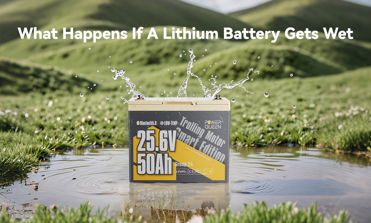 What Happens If A Lithium Battery Gets Wet