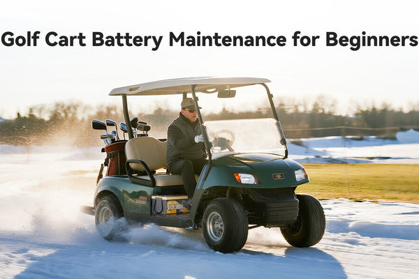 Golf Cart Battery Maintenance for Beginners