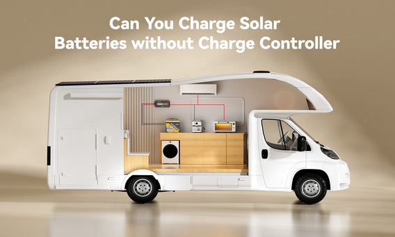 Can You Charge Solar Batteries without Charge Controller