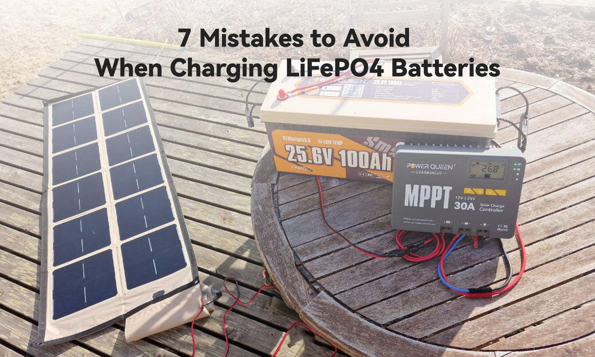 7 Mistakes to Avoid When Charging LiFePO4 Batteries