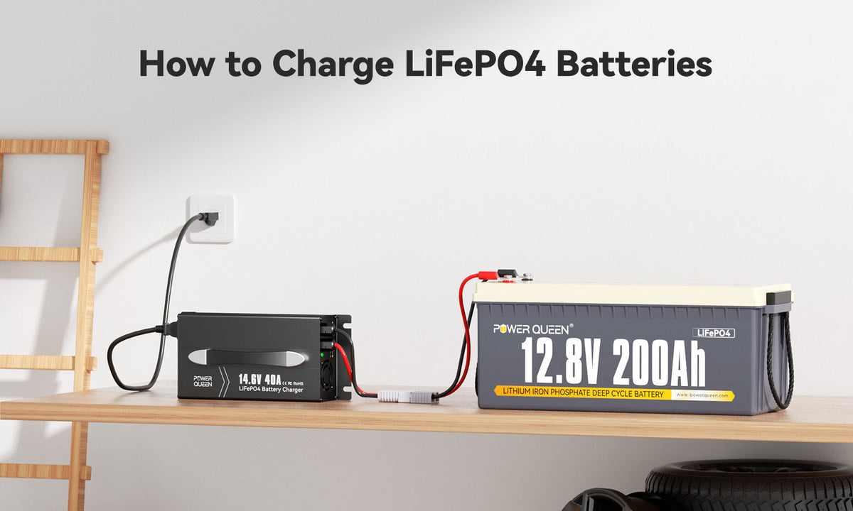 How to Charge LiFePO4 Batteries