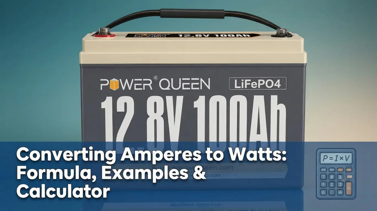 Converting Amperes to Watts: Formula, Examples & Calculator