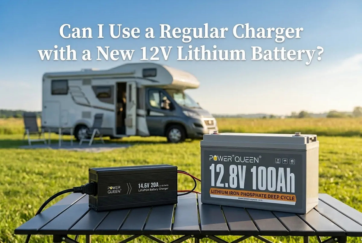 Can I Use a Regular Charger with a New 12V Lithium Battery?