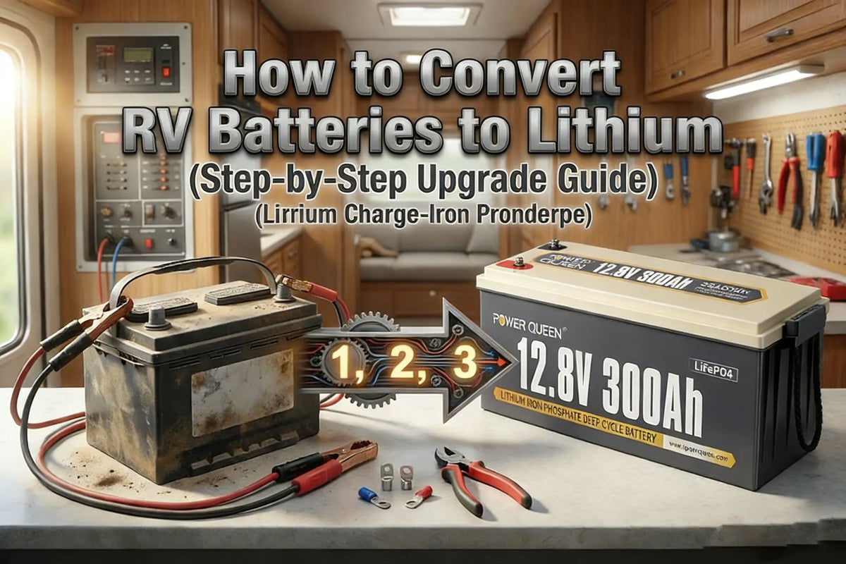 How to Convert RV Batteries to Lithium (Step-by-Step Upgrade Guide)