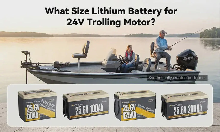 What Size Lithium Battery for 24V Trolling Motor?