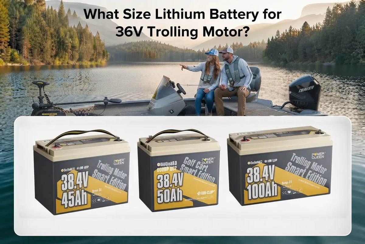 What Size Lithium Battery for 36V Trolling Motor?