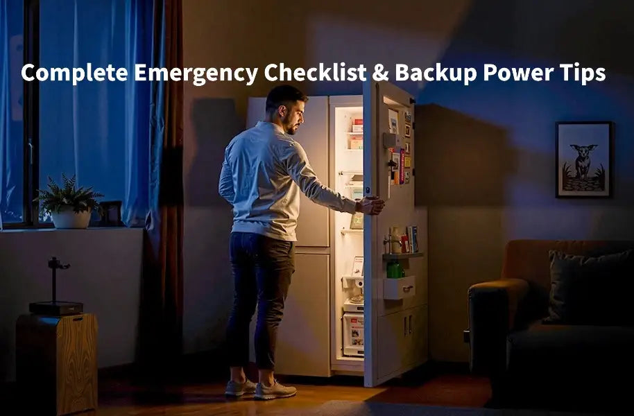 Winter Storm Power Outages: Complete Emergency Checklist & Backup Power Tips