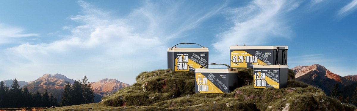 Best LiFePO4 Batteries Linup on a mountain - Power Queen US