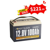 Power Queen 12V 100Ah Group 31 Deep Cycle Lithium LiFePO4 Battery