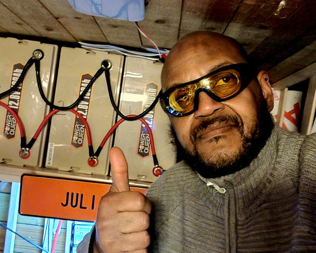 Off-Grid Radio Power Near the Arctic