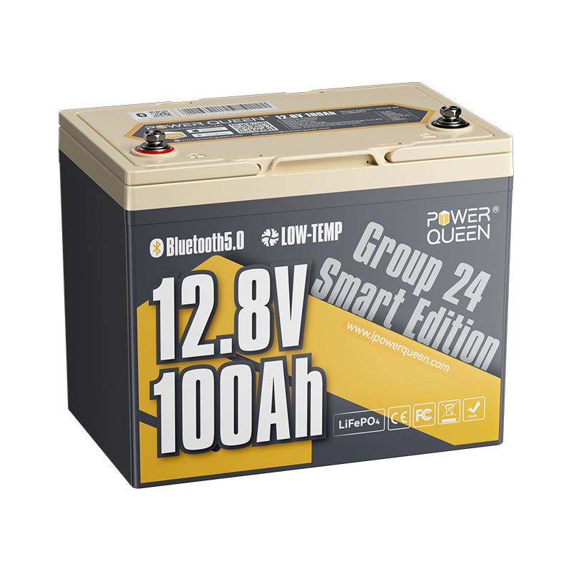 12v100ahgroup24bt_Power Queen lithium batteries Halloween Main Product Image