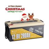 Power Queen 12V 280Ah Low-Temp Deep Cycle Lithium Battery