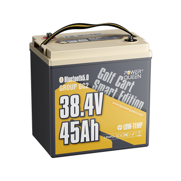 Power Queen 36V 45Ah Golf Cart Smart GC2 Lithium Battery