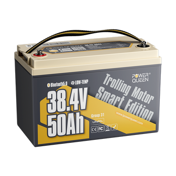 Power Queen 36V 50Ah Smart Deep Cycle Lithium Battery - Power Queen US