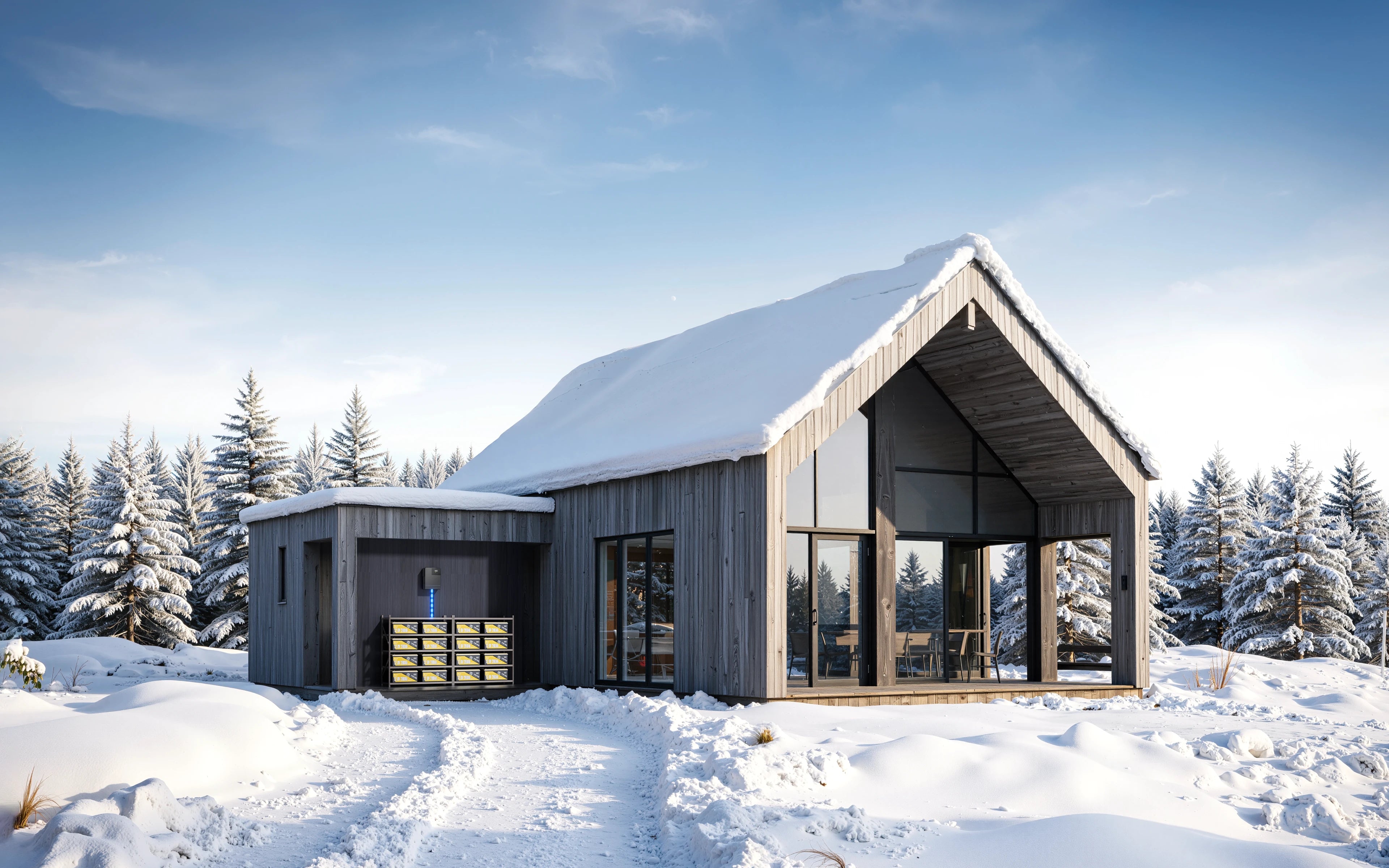 12v 280ah Low-Temp Lithium Battery for off grid cable in cold weather