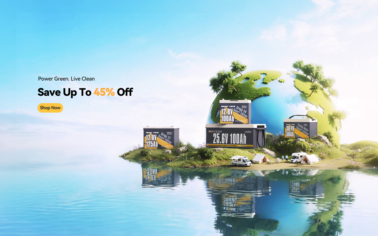 Celebrate Earth Day with Sales of Up to 45% Off