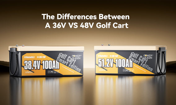 The Differences Between A 36V VS 48V Golf Cart