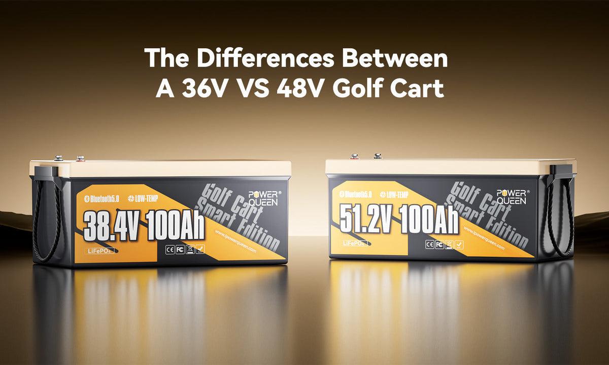 The Differences Between A 36V VS 48V Golf Cart