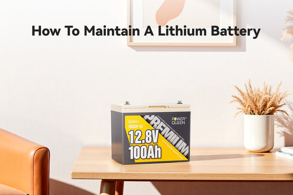 How To Maintain A Lithium Battery