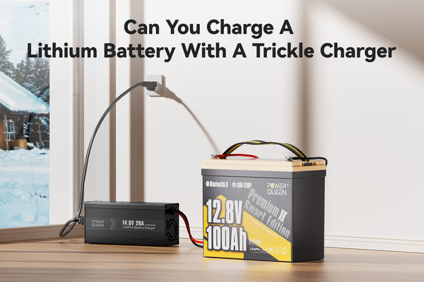 Can You Charge A Lithium Battery With A Trickle Charger