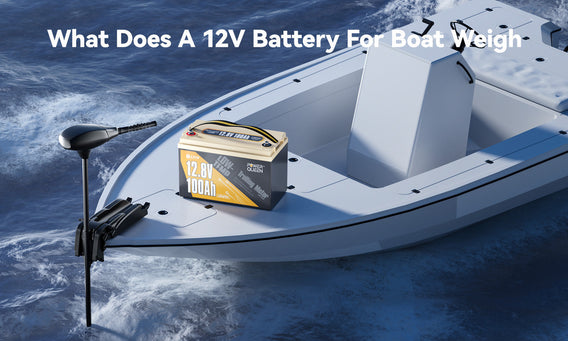 What Does A 12V Battery For Boat Weigh