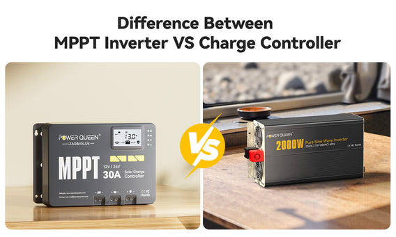 Difference Between MPPT Inverter vs. Charge Controller