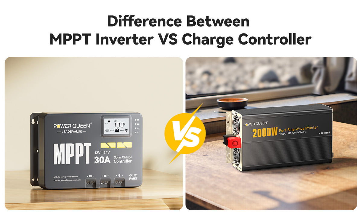 Difference Between MPPT Inverter vs. Charge Controller