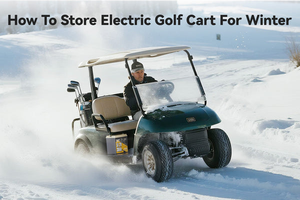 How To Store Electric Golf Cart For Winter