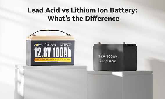 Lead Acid vs Lithium Ion Battery: What's the Difference