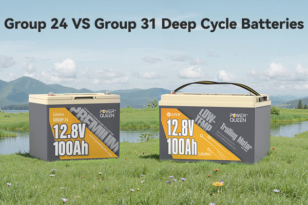 Group 24 VS Group 31 Deep Cycle Batteries: AGM VS Lithium