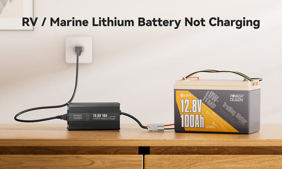 RV / Marine Lithium Battery Not Charging