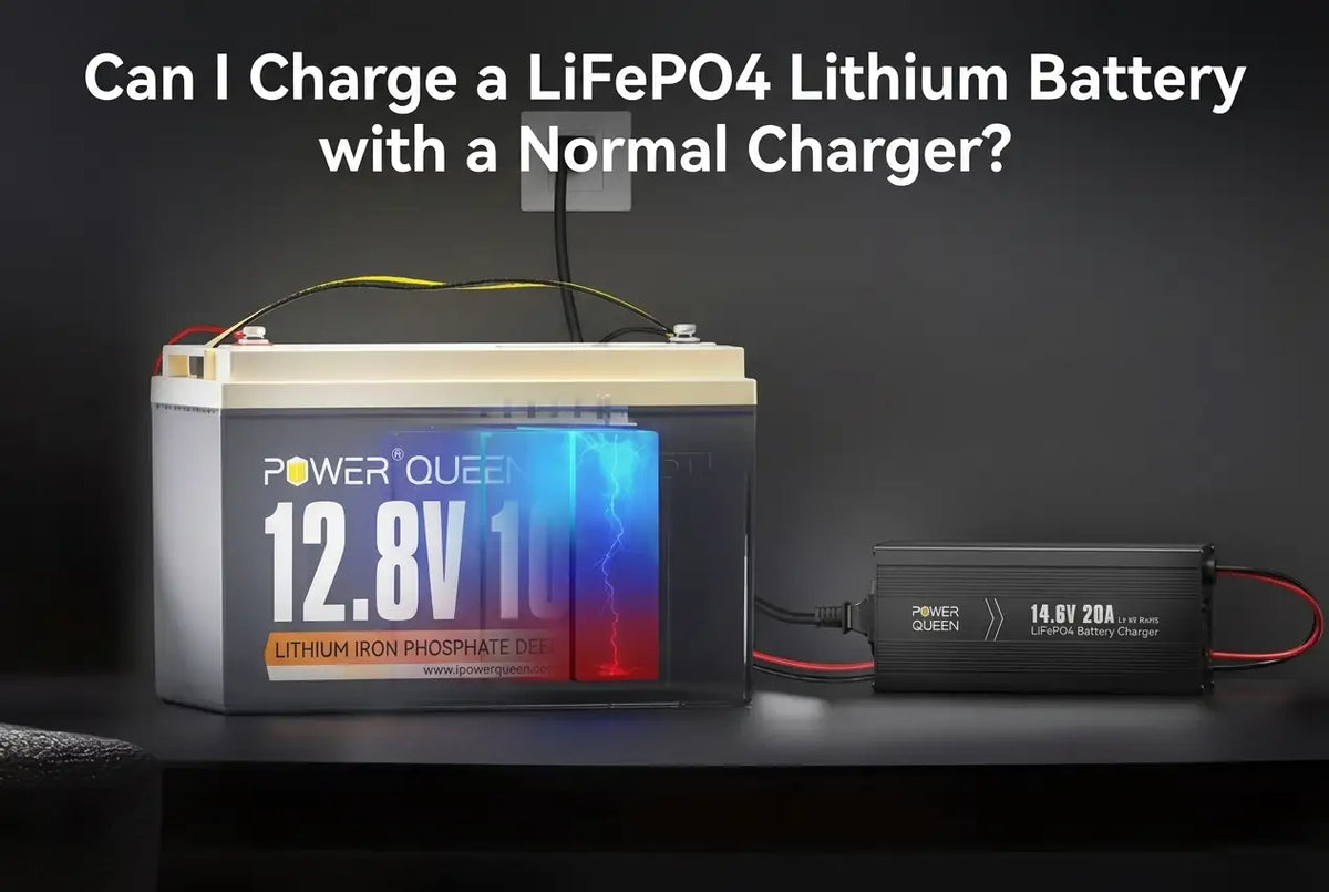 Can I Charge a LiFePO4 Lithium Battery with a Normal Charger?