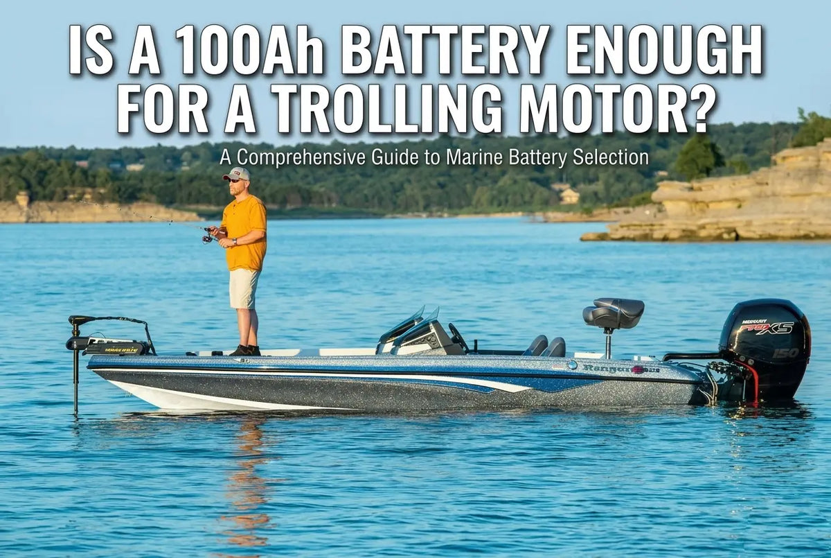 Is a 100Ah Battery Enough for a Trolling Motor?
