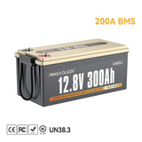 power_queen_12v_300a_lifepo4_battery_lithium_battery_200a_bms