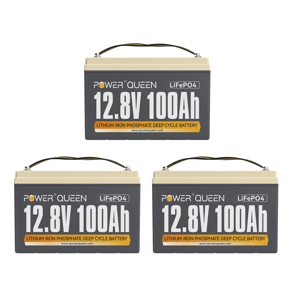 ⚡[Final $179]⚡Power Queen 12V 100Ah Group 31 Deep Cycle Lithium Battery - Power Queen US