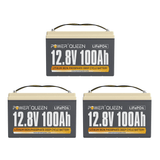 ⚡[Final $179]⚡Power Queen 12V 100Ah Group 31 Deep Cycle Lithium Battery - Power Queen US