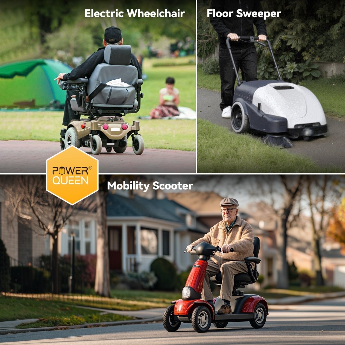 [Like New] Power Queen 12V 45Ah Group U1 Lithium Battery - Power Queen US