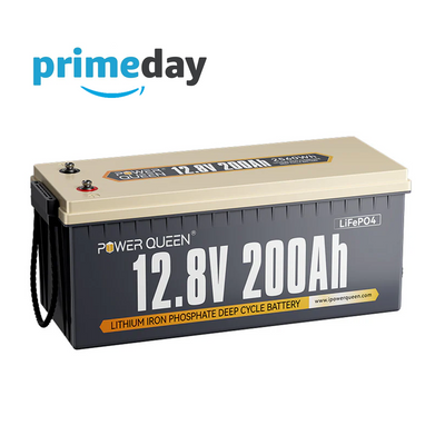 Power Queen 12V 200Ah Deep Cycle Lithium Battery