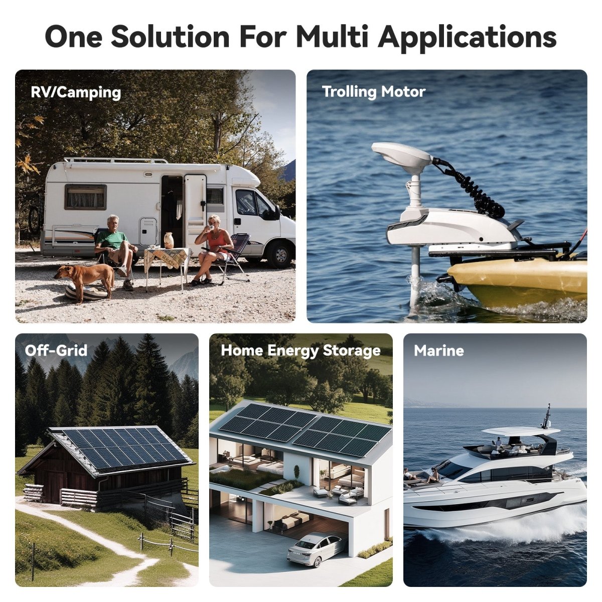 [Like New] Power Queen 12V 125Ah Group27 Smart Deep Cycle Lithium Battery - Power Queen US