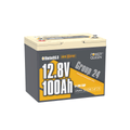 12V 100Ah Dual-Mode Self Heating Group24 LiFePO4 Battery