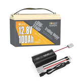 Power Queen 12V 100Ah Low-Temp Deep Cycle Lithium Battery