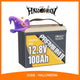 Power Queen 12V 100Ah Mini Deep Cycle Lithium Battery
