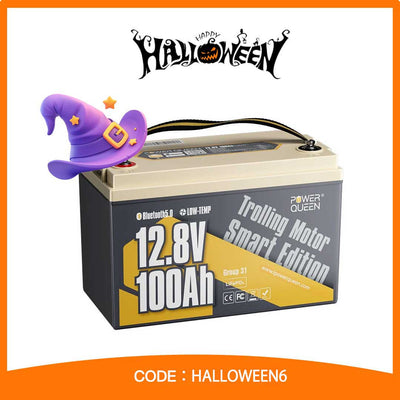 12v100ahtmbt_Power Queen lithium batteries Halloween Main Product Image