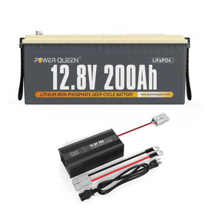 Power Queen 12V 200Ah Deep Cycle Lithium Battery
