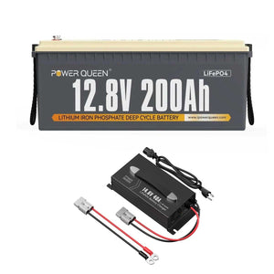 Power Queen 12V 200Ah Deep Cycle Lithium Battery