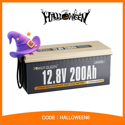 12v200ahbasic_Power Queen lithium batteries Halloween Main Product Image