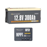 Power Queen 12V 300Ah Deep Cycle Lithium Battery