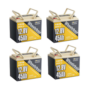 Power Queen  12V 45Ah Trolling Motor LiFePO4 battery